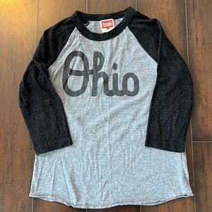 Homage Script Ohio baseball t-shirt